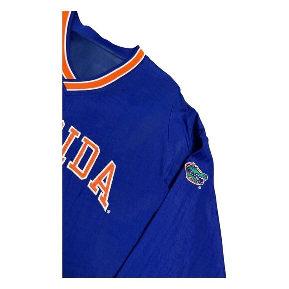 FLORIDA GATORS REVERSIBLE NCAA COLLEGE Windbreaker Bomber Jacket Mens Large - Picture 8 of 9